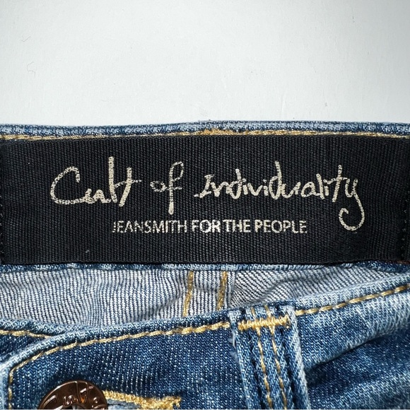 Cult of Individuality Women’s Low Rise Skinny Jean Sz 26 - Picture 4 of 16